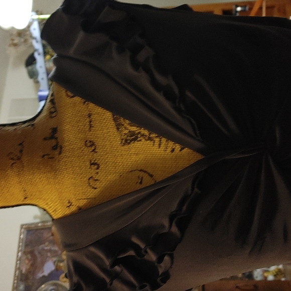 Black polyester shirt - Picture 3 of 4